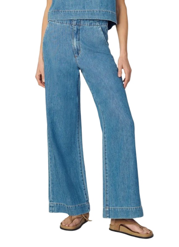 Joe's Jeans Women's Clean Denim Trouser Jeans Size 28 Us 6 Revelation Blue Nwt
